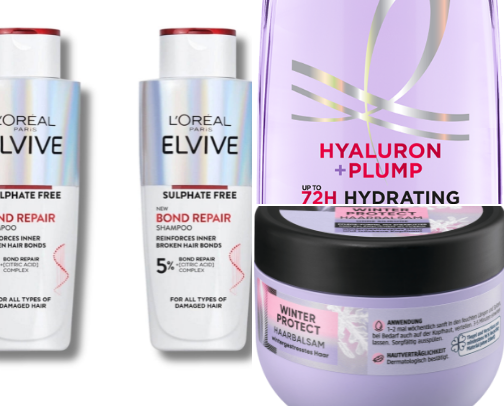 Hair product for straight hair cover photo collage
