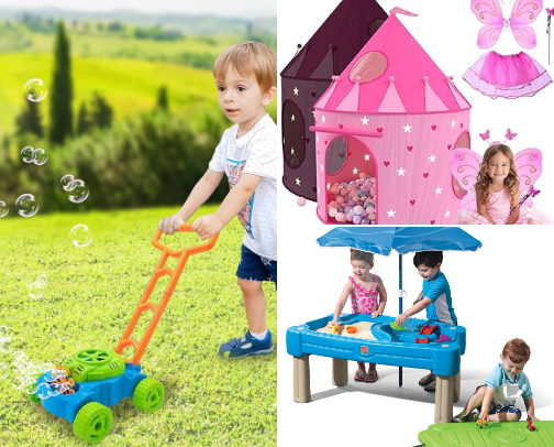 ☀️ Summer Toy Ideas by Age: Kid-Approved + Mom-Tested cover photo collage
