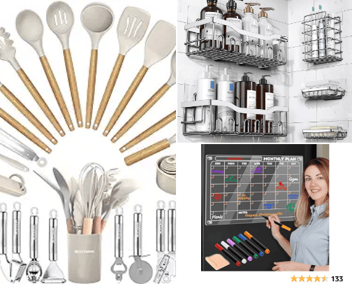 My Home Essentials! Transform Your Space:  Home Essentials That Will Elevate Your Living Experience! cover photo collage