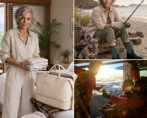 Travel Finds cover photo collage