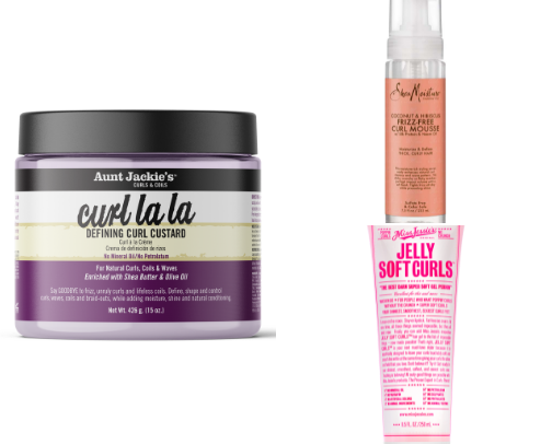The perfect curly hair routine!! (only 3 products) cover photo collage