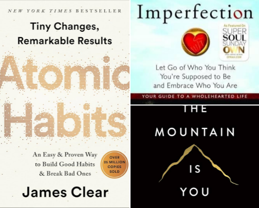 Books Every Woman Over 40 Should Read cover photo collage