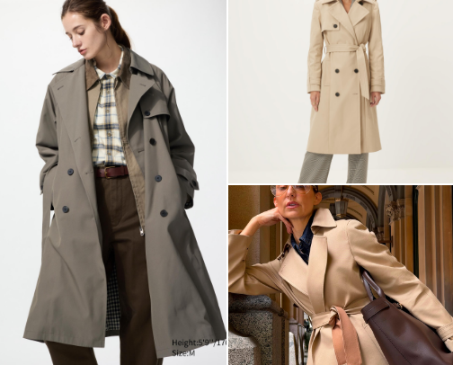 LONG TRENCH COATS: AW26 cover photo collage