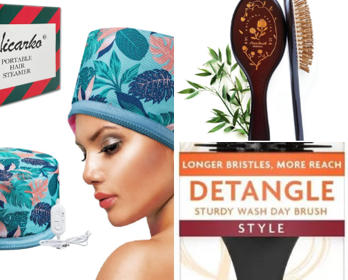 Hair Tools & Styling Essentials cover photo collage
