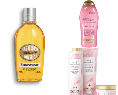 Floral Pink Shower Routine 🌺🚿 cover photo collage