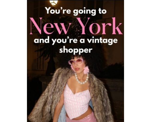 You're a Vintage Shoppper and You're in NYC!! cover photo collage