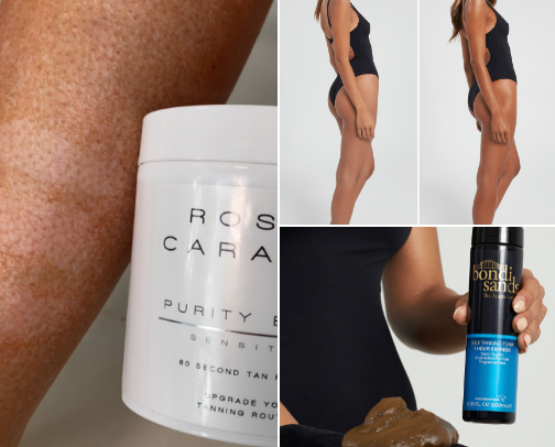 Holy Grail Tanning Must‑Haves: Your Glow-Up Starts Here cover photo collage