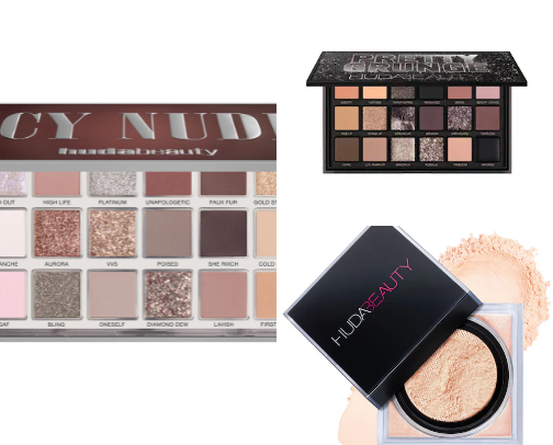 Huda beauty cover photo collage
