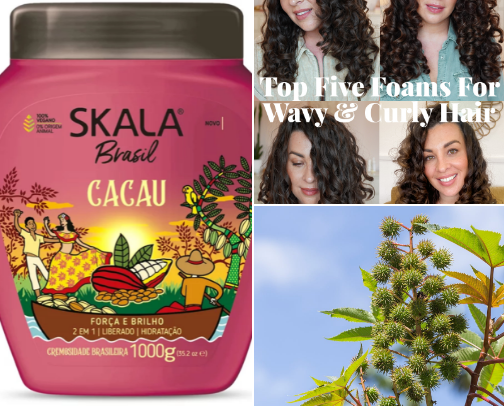Curly hair tips and products to bring out your curls! cover photo collage