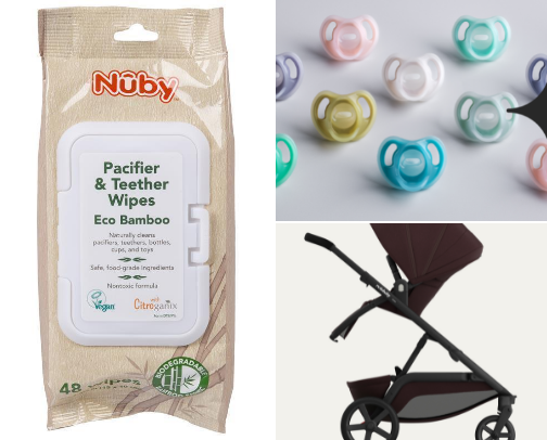 My first time mum essentials cover photo collage