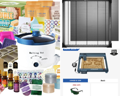 My favorite hobby supplies cover photo collage