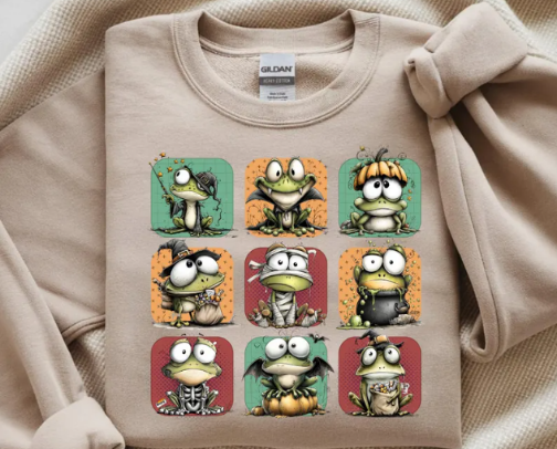 Trendy Halloween Graphic Designs cover photo collage