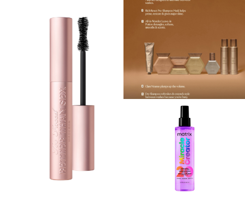 Beauty Recs cover photo collage