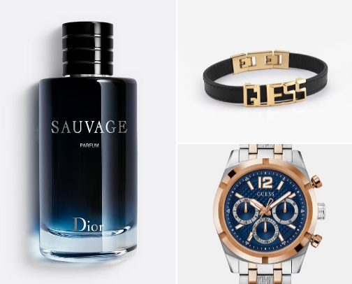 Affordable Men's Gift ideas cover photo collage