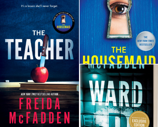 Must-read Thrillers!🫧 cover photo collage