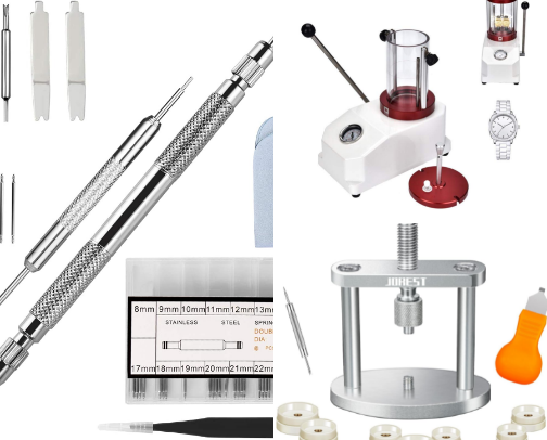 Essential Tools for DIY Watch Assembly cover photo collage