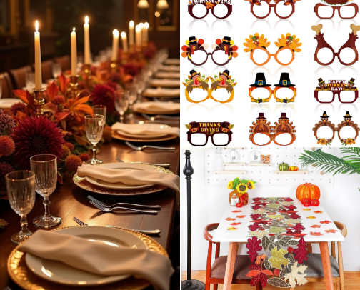 &nbsp;🦃&nbsp;Thanksgiving Essentials for the Perfect Holiday!&nbsp;🍂 cover photo collage
