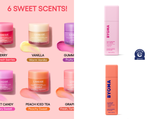 My favorite beauty recs cover photo collage