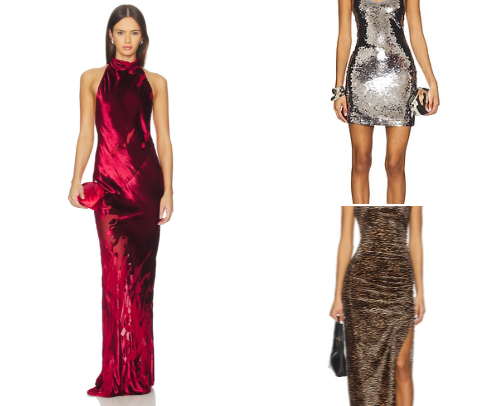 PERFECT HOLIDAY PARTY DRESSES cover photo collage