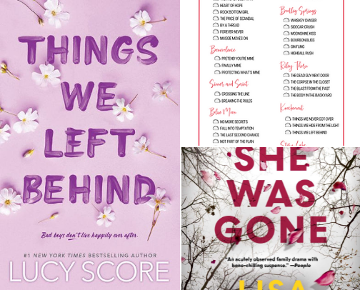 My favorite book recs cover photo collage