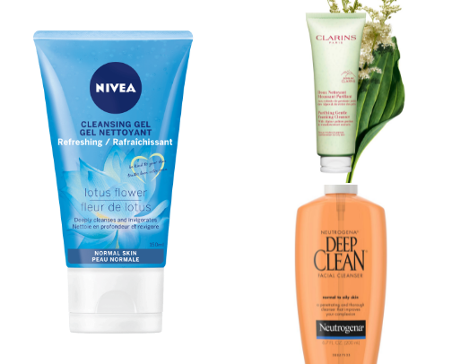 Things I enjoy  to clean my face everyday! cover photo collage