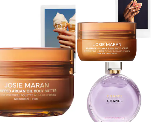 Recently acquired body care cover photo collage