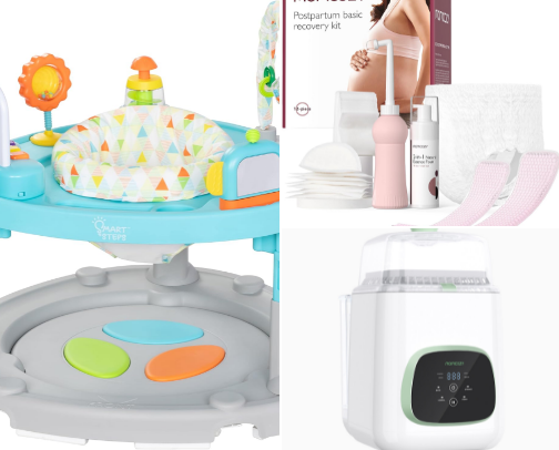 My FIRST TIME MOM necessities cover photo collage