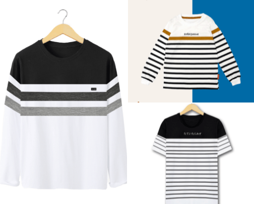 Salur Strip-Tomorrow Style Fashion cover photo collage