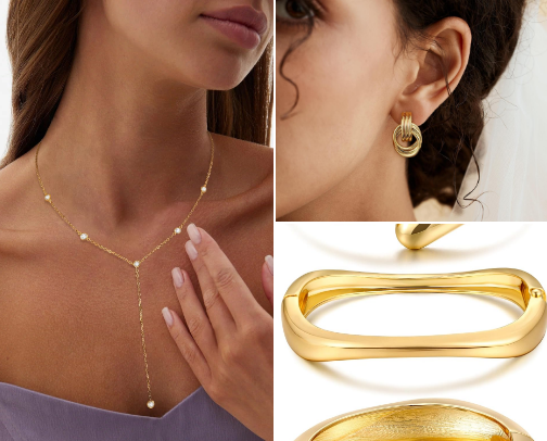 Trending accessories I'm wearing on repeat cover photo collage
