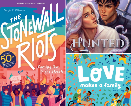 *✧･ﾟ: Pride Month Book Recs :･ﾟ✧* cover photo collage