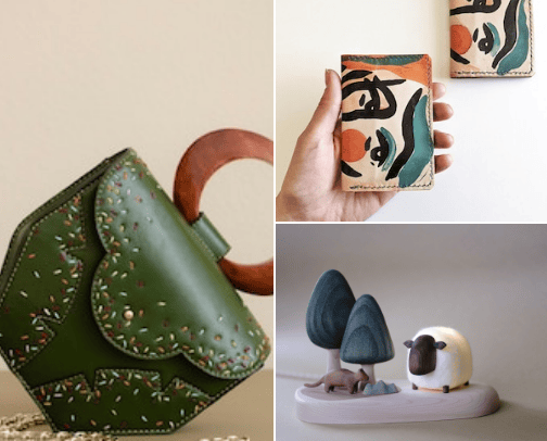 2023 Etsy Design Awards cover photo collage
