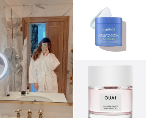 top tier clean girl products cover photo collage