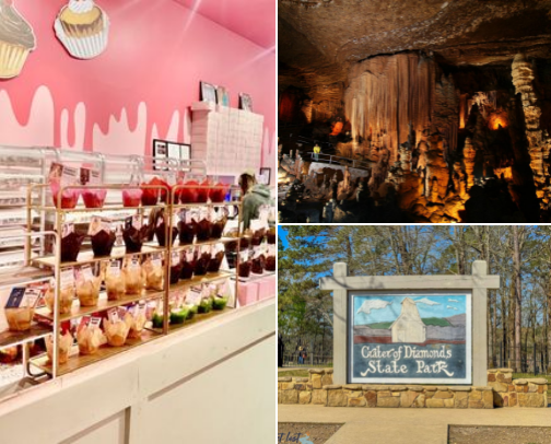 Explore Arkansas cover photo collage