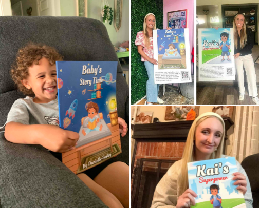 { My Little Library } cover photo collage