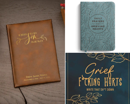 Grief tools cover photo collage