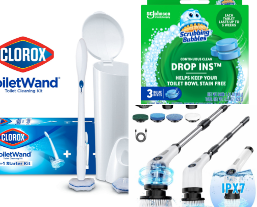 Cleaning Supplies that make my life easier cover photo collage