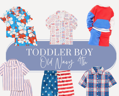 Old Navy Toddler Boy_ 4th of July cover photo collage