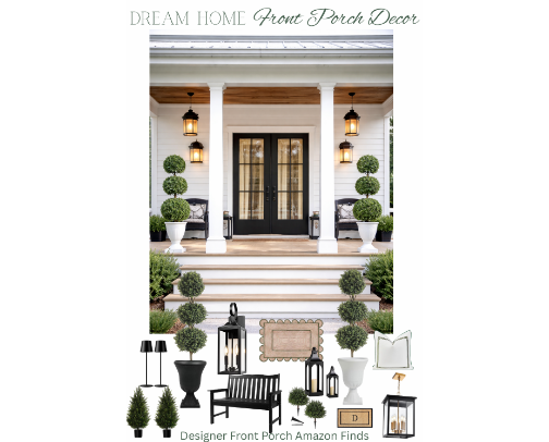 Dream Home | Outdoor Amazon Finds cover photo collage