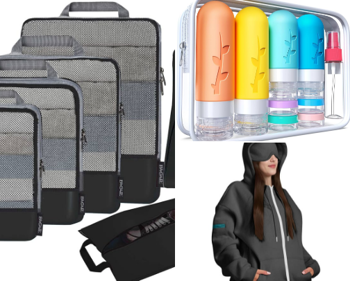 My ultimate travel essentials cover photo collage