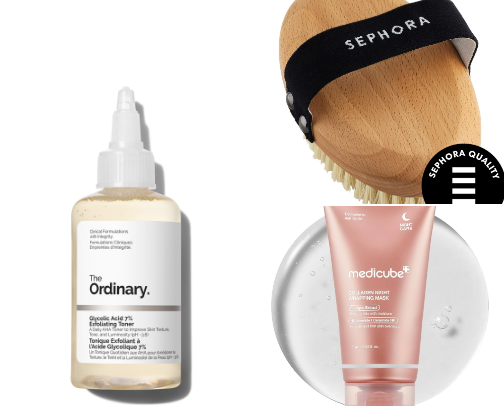 My favorite beauty recs cover photo collage