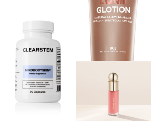 Skincare & Makeup cover photo collage
