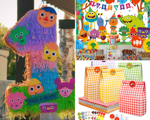 Super Simple Songs Themed Birthday Party cover photo collage
