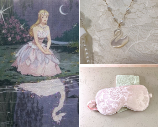 Swan Lake bundle✨🦢makeup, jewelry, etc. cover photo collage
