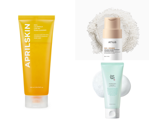 Cleansers for Sensitive Skin cover photo collage