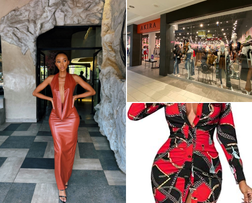 Fashionable clothing cover photo collage