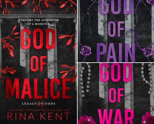 Dark romance recommendations cover photo collage