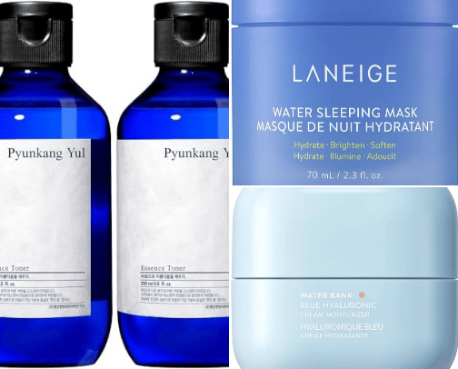 Minimal/Clean Girl Skincare Top Picks cover photo collage