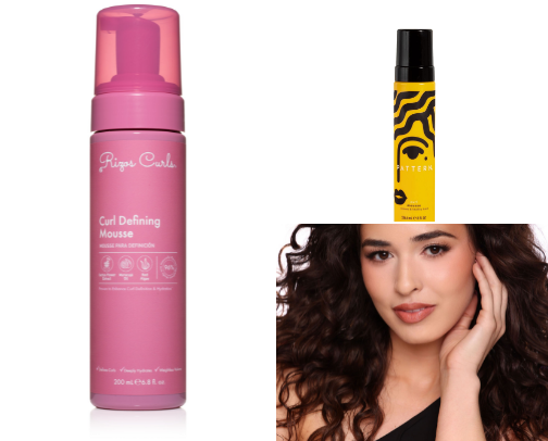 My Curly Hair Products | Michelle Trujillo cover photo collage