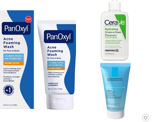 My favorite affordable skincare cover photo collage