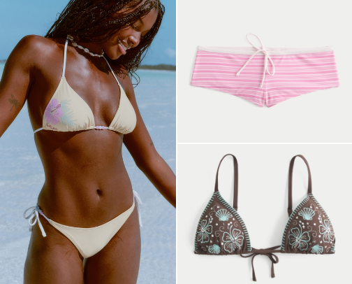 cute swimsuits i love! cover photo collage